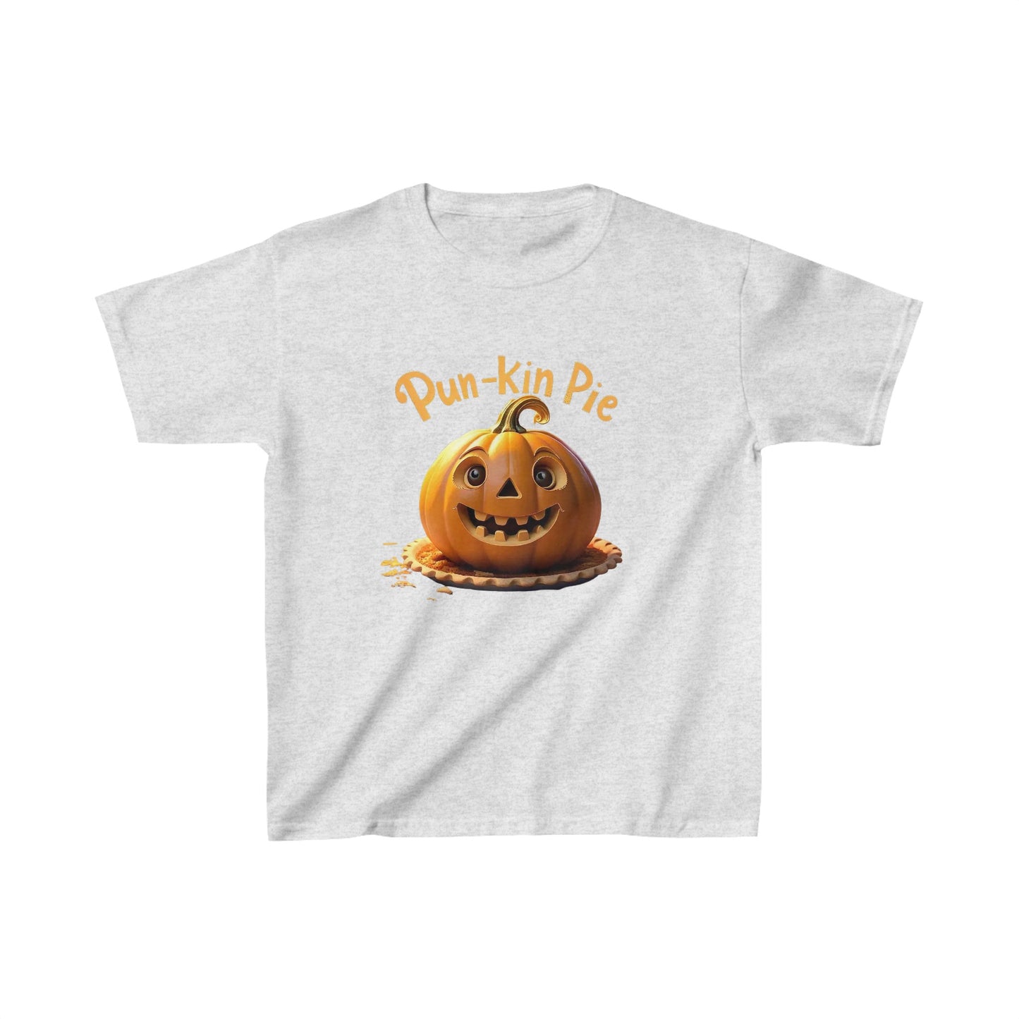 Pun-Kin Pie Design Kids Heavy Cotton™ Tee