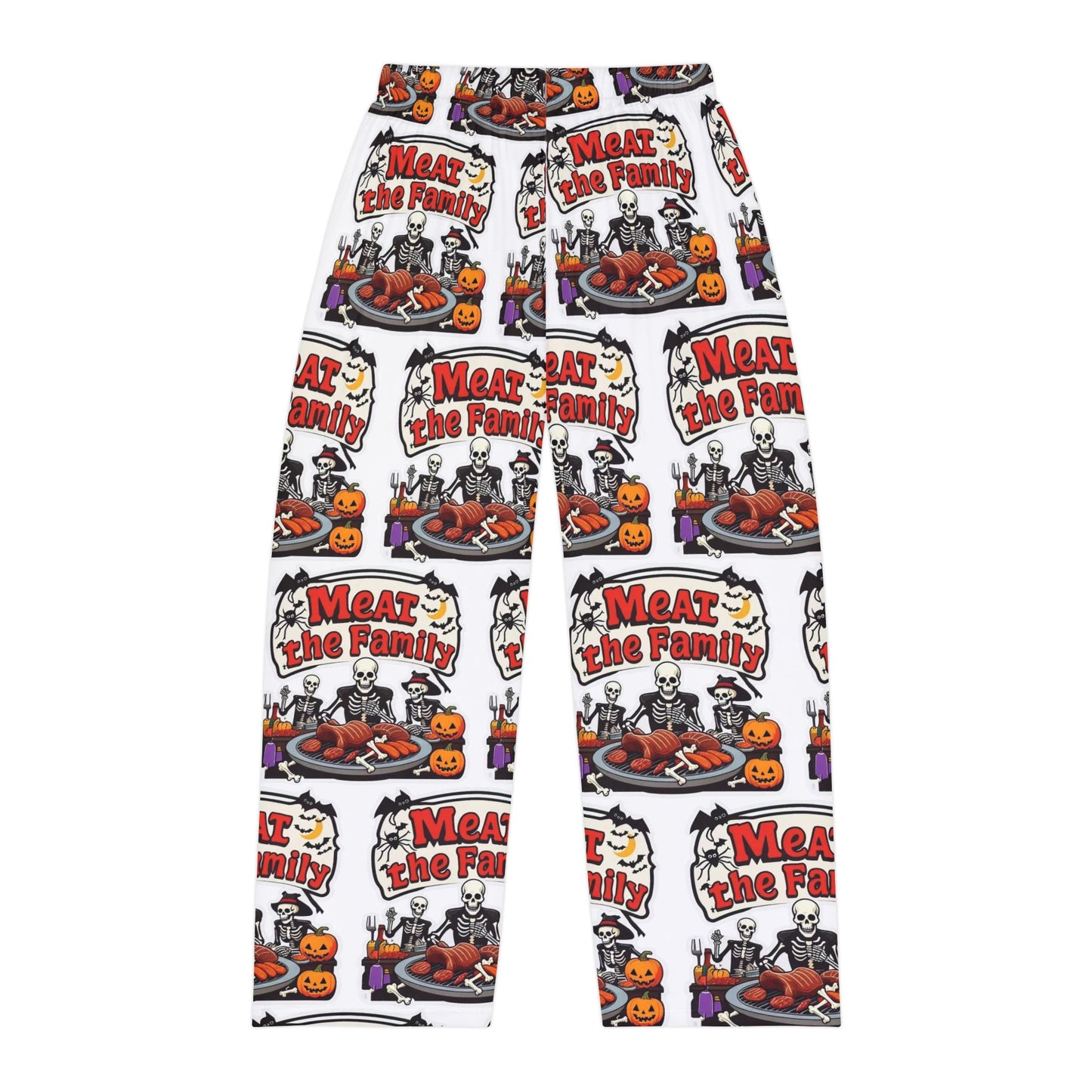 Meat the Family Men's Pajama Pants (AOP)