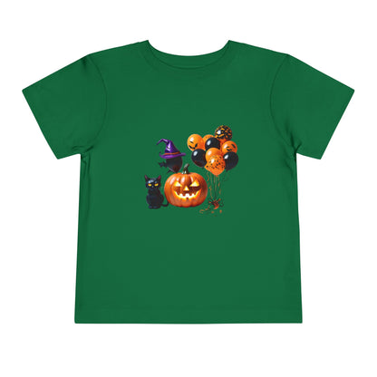 Halloween Scene Toddler Short Sleeve Tee