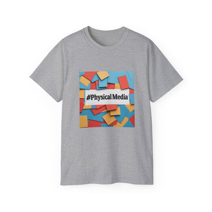 #PhysicalMedia Unisex Ultra Cotton Tee - RFP! Alt Logo