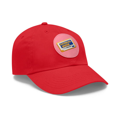 Physical Media Forever - Dad Hat with Leather Patch (Round)