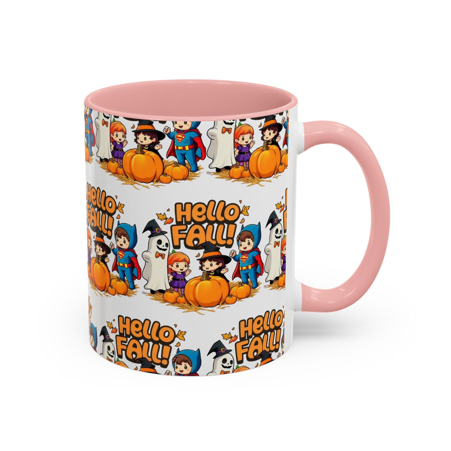 Hello Fall Design Accent Coffee Mug (11, 15oz)