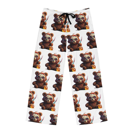 Pantalones de pijama para hombre con estampado integral de la cosecha oscura de Pooh (AOP)