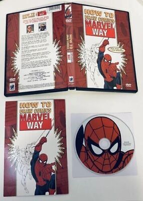 How to Draw Comics the Marvel Way (DVD, 2002) w/ Insert Anchor Bay *RG3