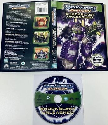 Transformers: Energon - Shockblast Unleashed (DVD, 2005) Hasbro *TR0 Default Title