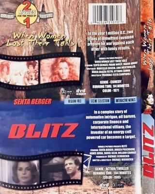 When Women Lost Their Tails/Blitz (DVD) Double Feature 1971 1985 *RG2