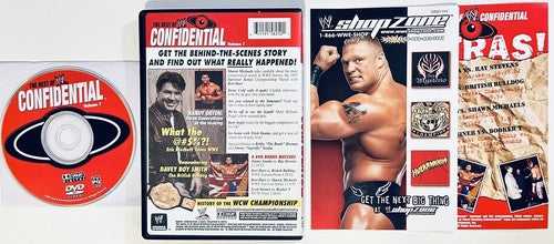 WWE Best of Confidential  Volume 1 (DVD, 2003) w/ Inserts Sport/Documentary *GR1 image 1
