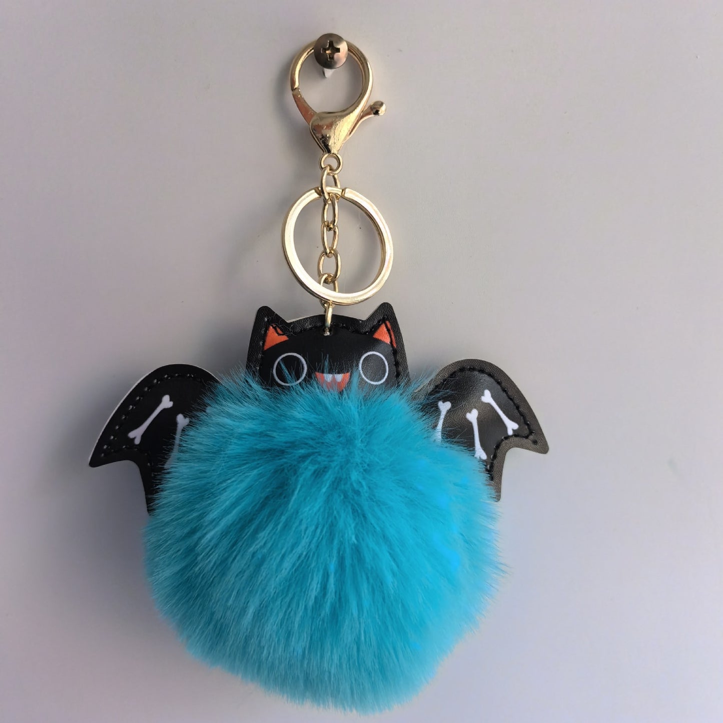 Summer Halloween Keychain Cartoon Leather