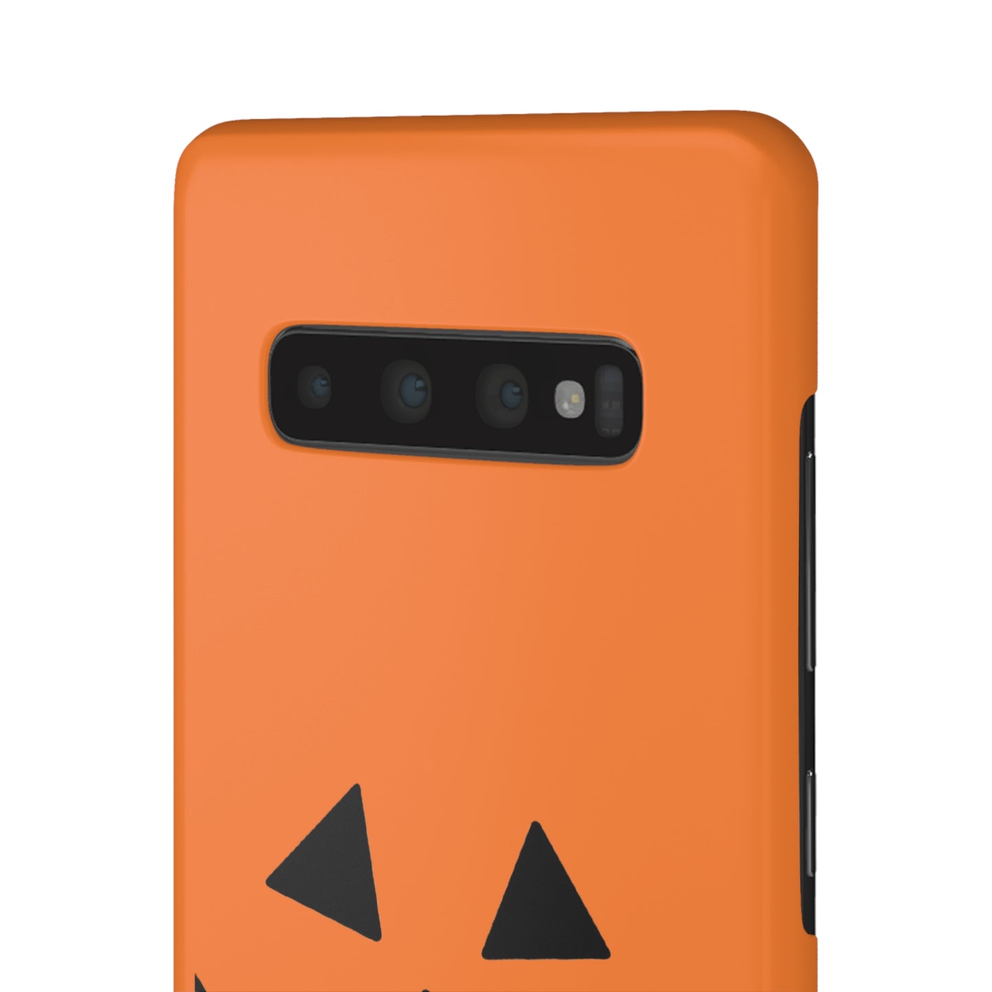 Estuche para teléfono con forma de calabaza tradicional y fundas a presión