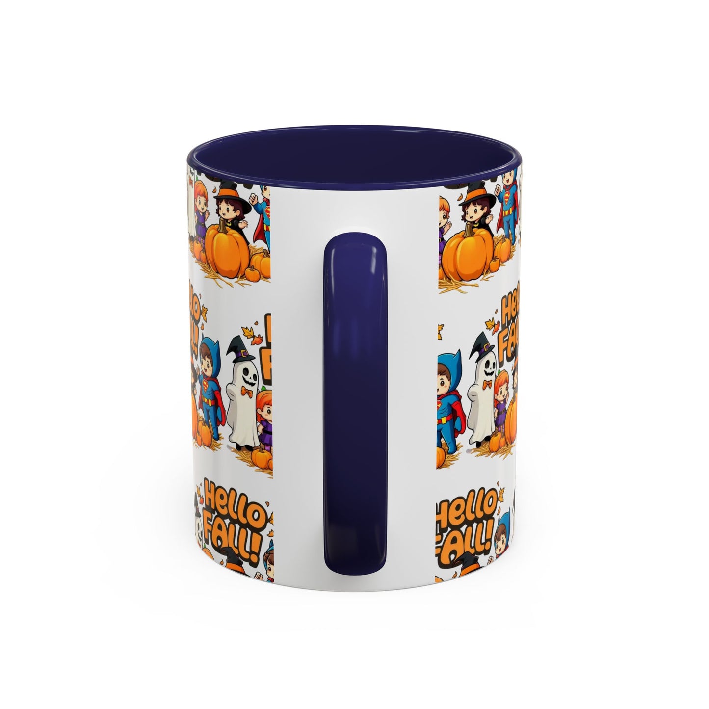 Hello Fall Design Accent Coffee Mug (11, 15oz)