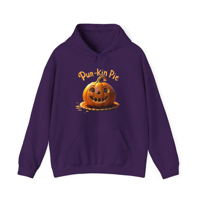 Sudadera con capucha Cozy Pun-Kin Pie: sudadera de mezcla suave y pesada para otoño