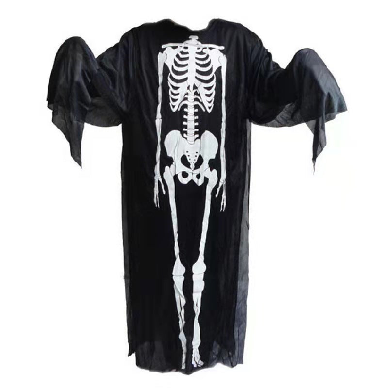 Halloween Skeleton Makeup Ball Costume Clothing