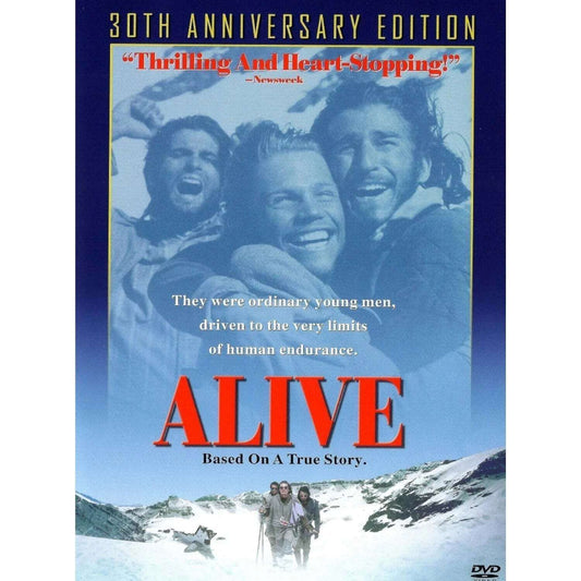Alive (30th Anniversary Edition) (DVD, 1993) Adventure/Thriller Touchstone image 0