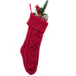 Embroidered Knitted Christmas Stockings Gift Bag