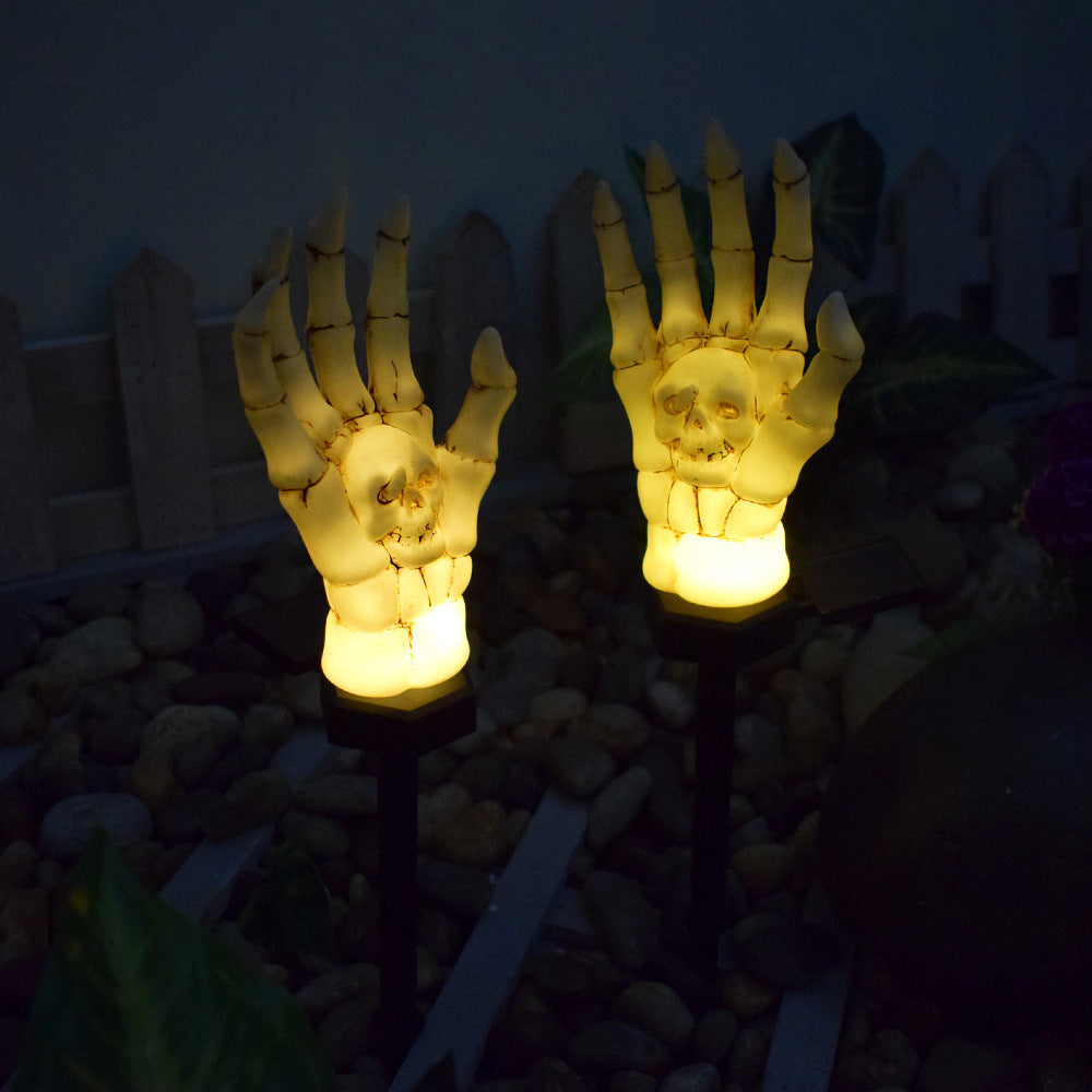 Halloween Waterproof Ghost Hand Light Courtyard Solar Light