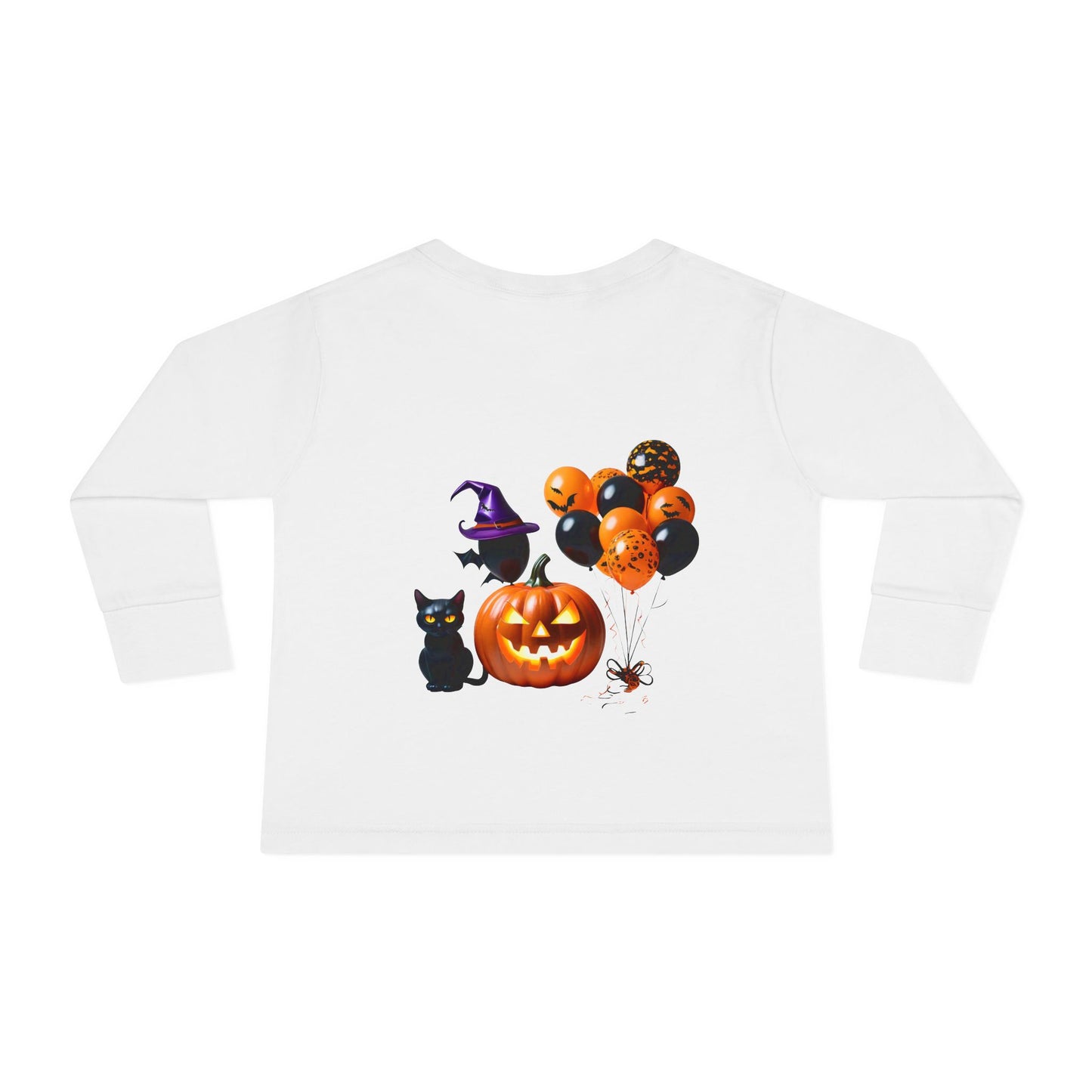 Pun-Kin Pie Design Toddler Long Sleeve Tee