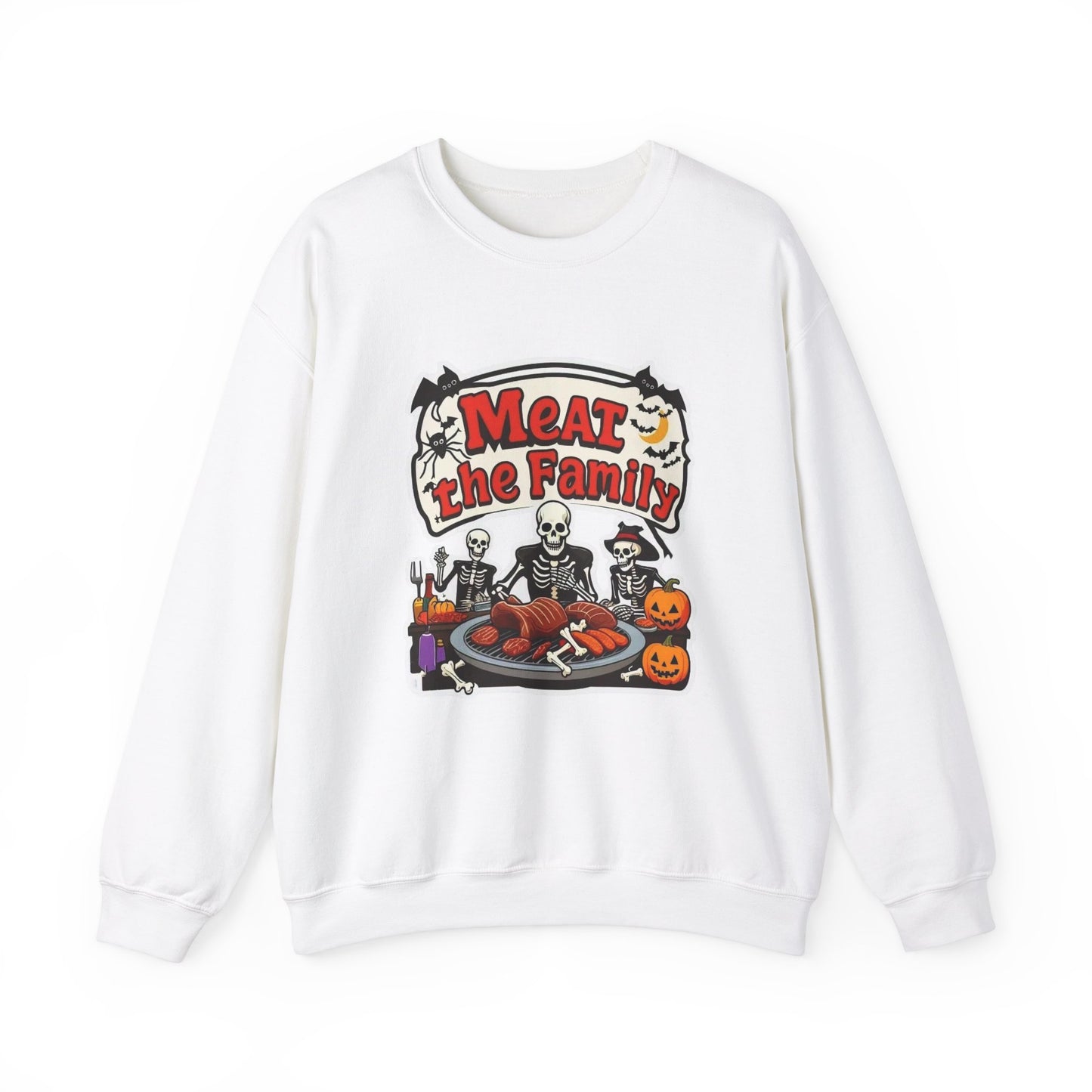 Meat the Family Unisex Heavy Blend™ Crewneck Sweatshirt