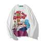 Long-sleeved T-shirt bottoming shirt T-shirt White 6style