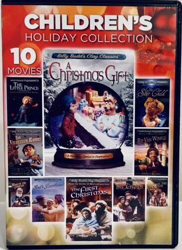 10 Movie Childrens Holiday Collection (DVD, 2011) Echo Bridge Not Rated *001 image 0
