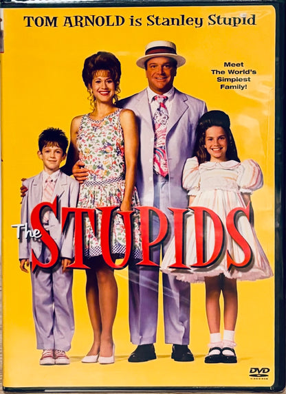 The Stupids (DVD 1996) Tom Arnold Comedy/Adventure OOP NEW