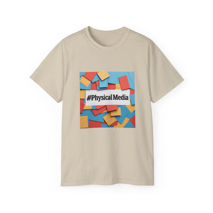 #PhysicalMedia Unisex Ultra Cotton Tee - RFP! Alt Logo