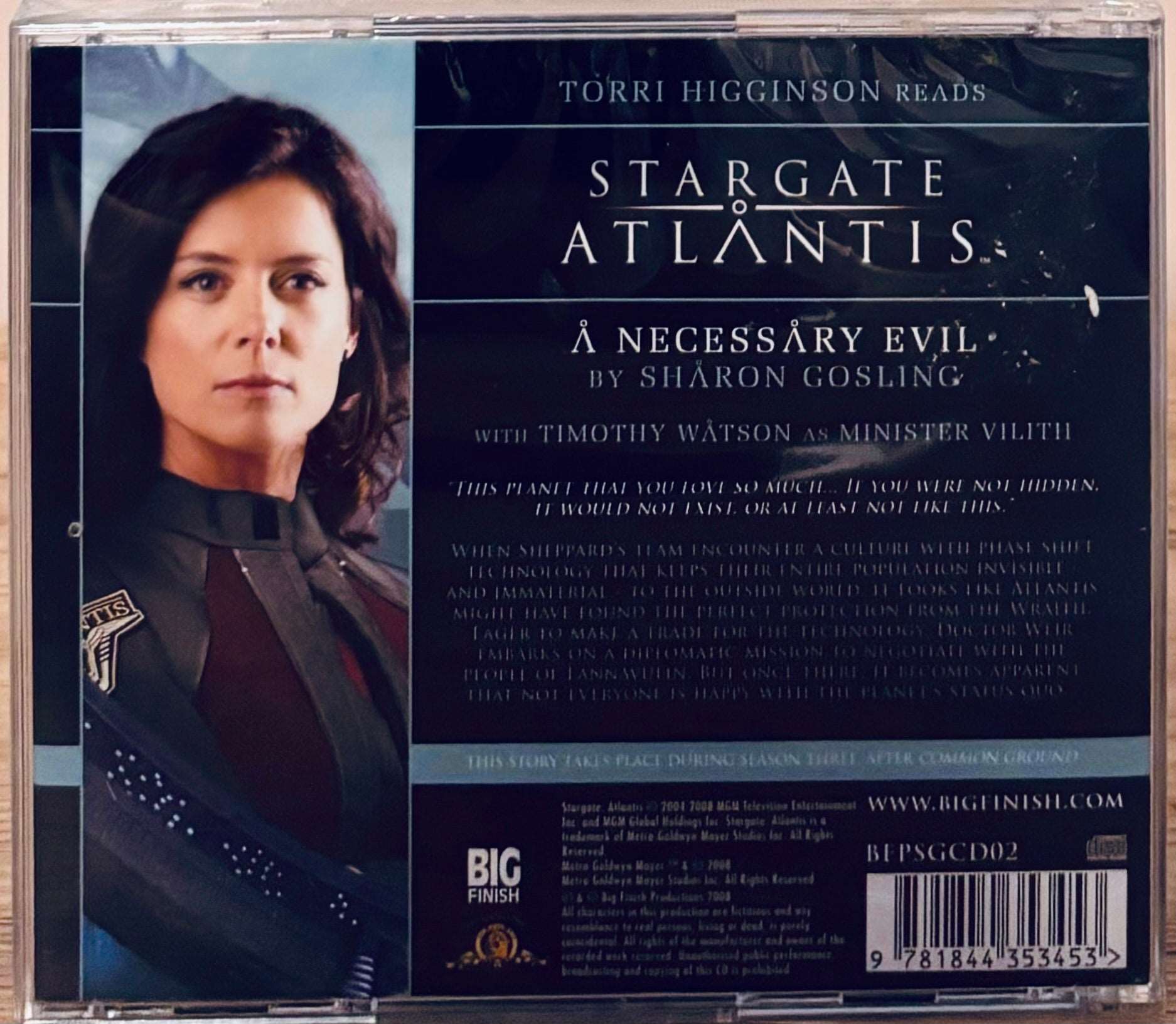 A Necessary Evil (Stargate Atlantis) CD TV Soundtrack 2008 MGM Brand NEW *MA1