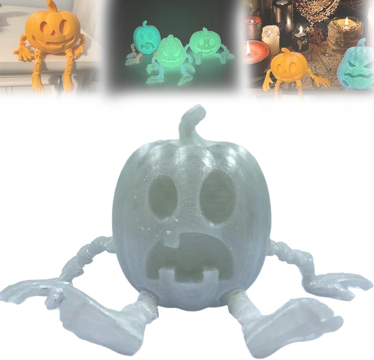 Halloween 3D Printing Pumpkin Decorations Ornaments