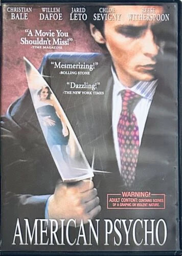 American Psycho (DVD 2000) + Insert Horror Thriller Christian Bale Lionsgate*GR1 image 0