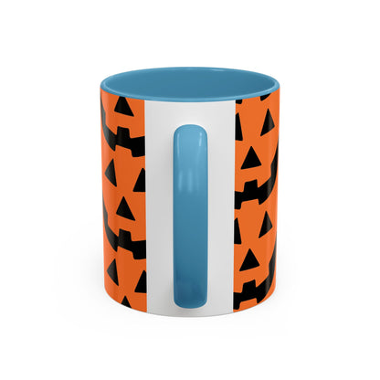 Traditional Jack-o'-Lantern Accent Coffee Mug (11, 15oz)