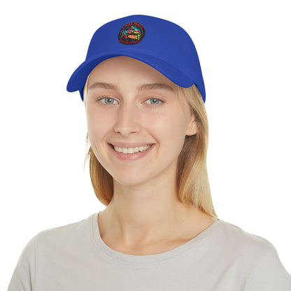 A Pizza Party on Elm Street Low Profile Baseball Cap