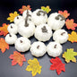 Halloween Doodle Pumpkin White Q12 pieces