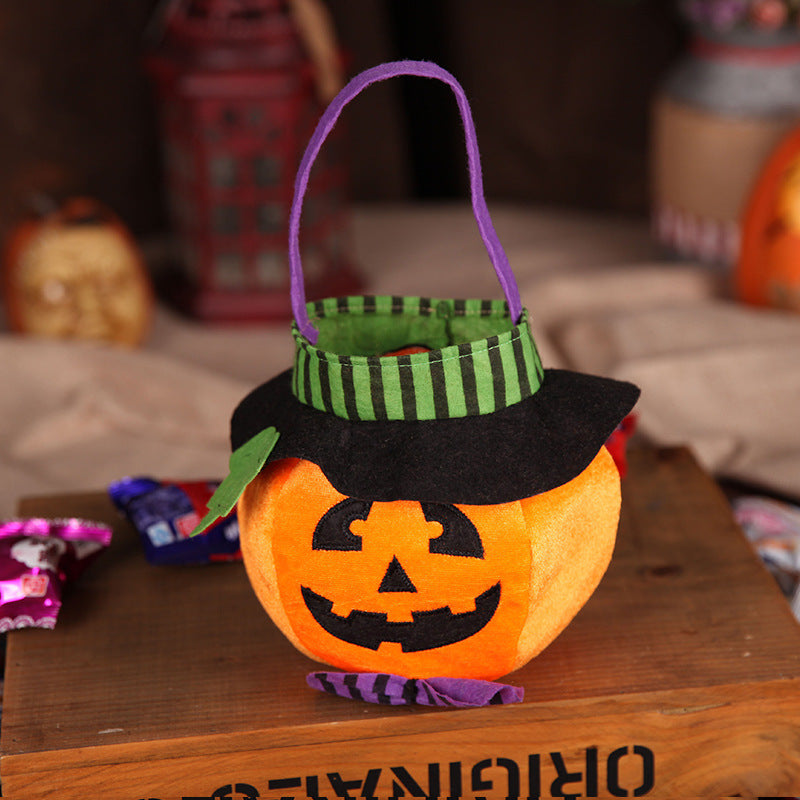 Halloween Candy Bags Cute Gift Bag Pumpkin Witch Candy Boxes Pumpkin