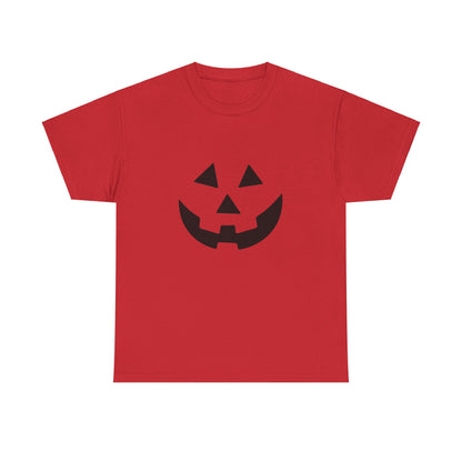 Camiseta unisex de algodón grueso con la tradicional calabaza de Halloween