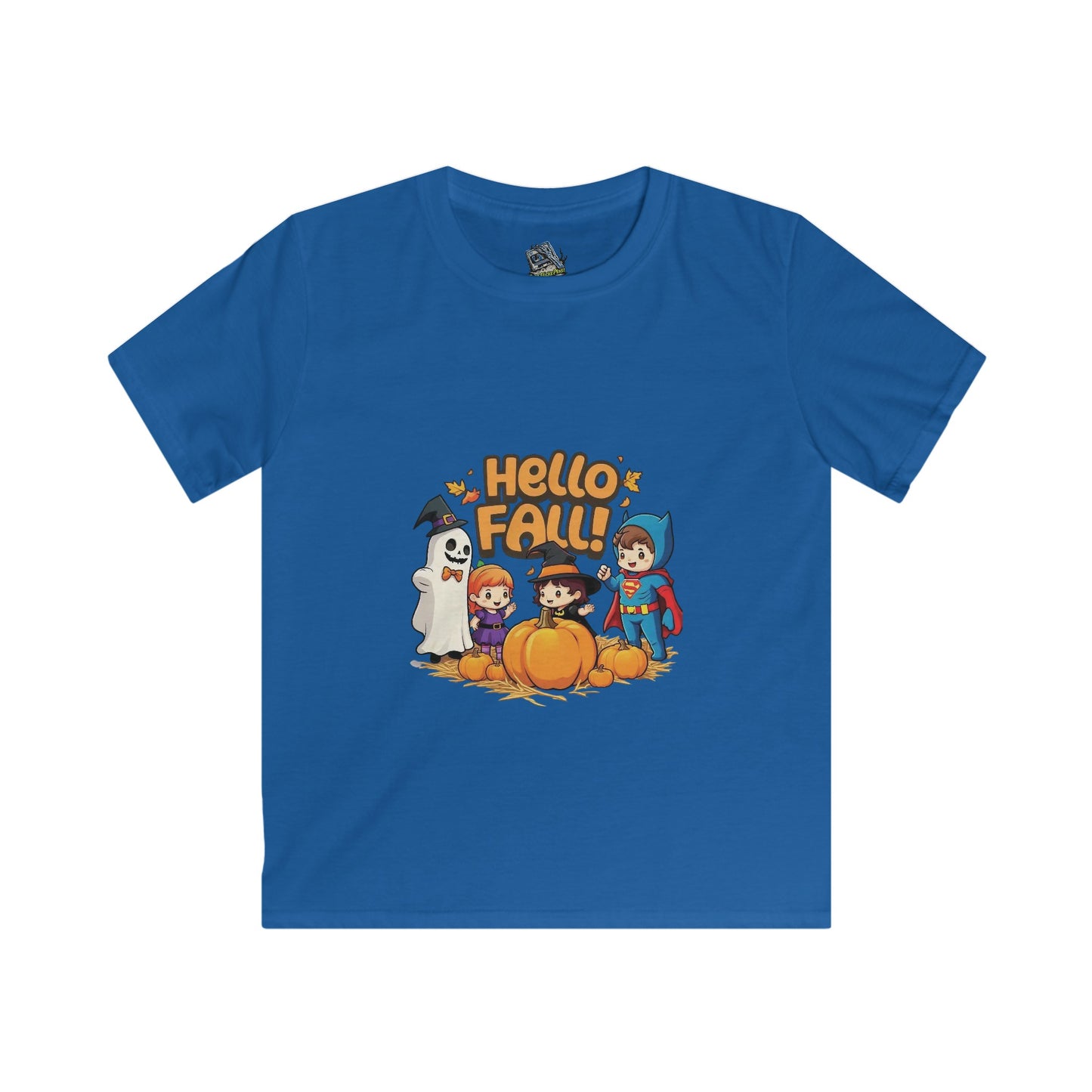 Camiseta infantil de estilo suave con diseño de Hello Fall