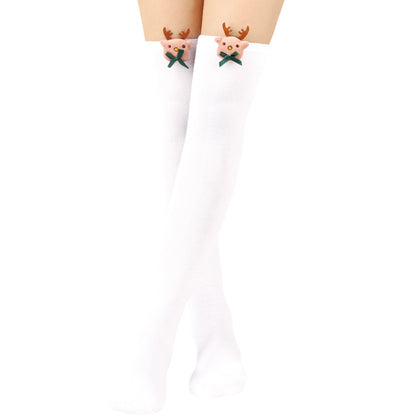 Christmas Doll Over-the-knee Stockings