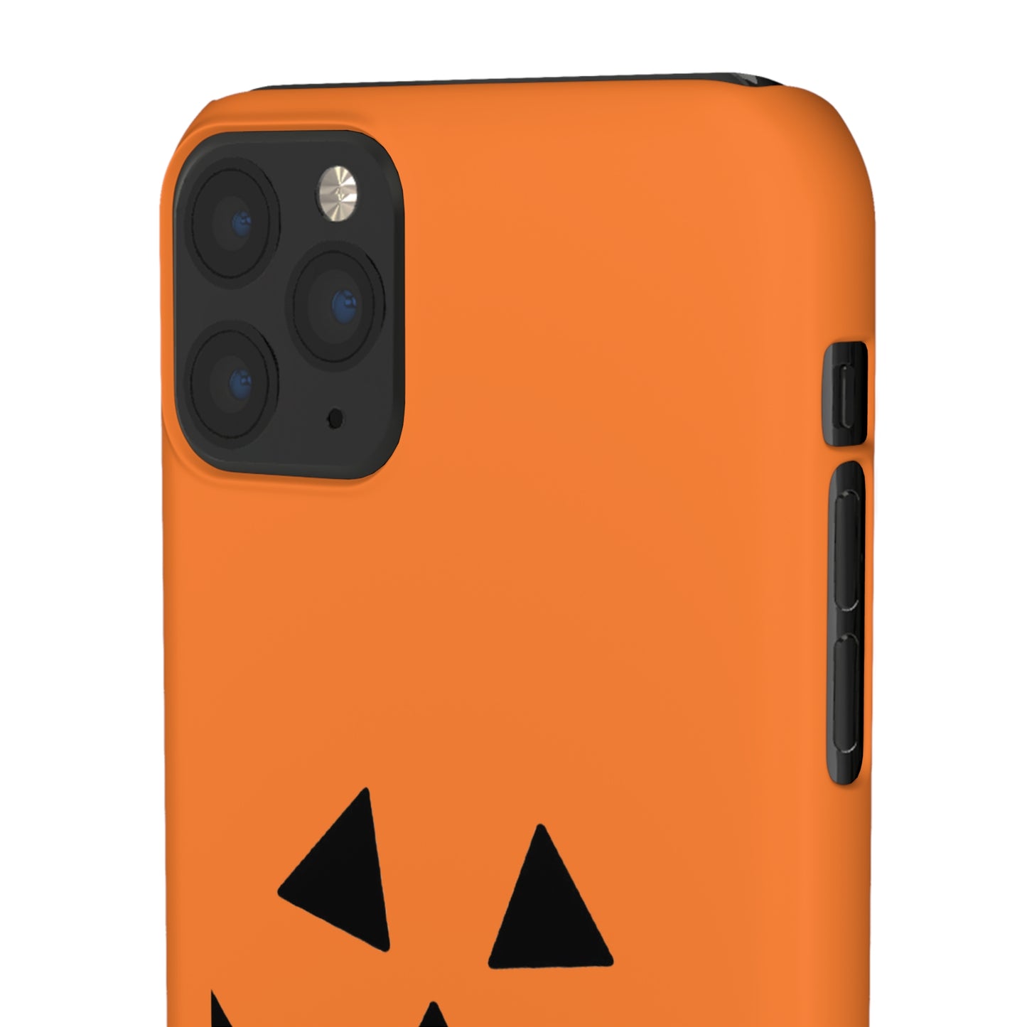 Estuche para teléfono con forma de calabaza tradicional y fundas a presión