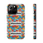 #PhysicalMedia Pattern Tough Phone Case