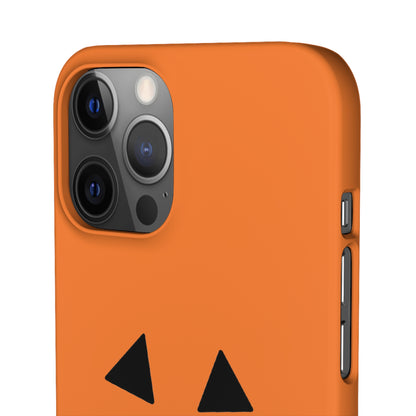 Estuche para teléfono con forma de calabaza tradicional y fundas a presión