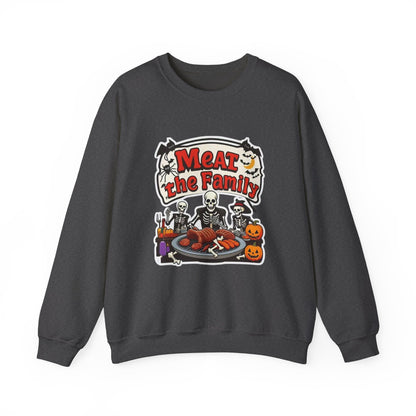 Meat the Family Unisex Heavy Blend™ Crewneck Sweatshirt