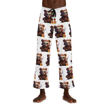 Pooh's Dark Harvest All-Over Pattern Men's Pajama Pants (AOP)