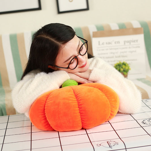 Almohada de calabaza divertida y creativa para Halloween