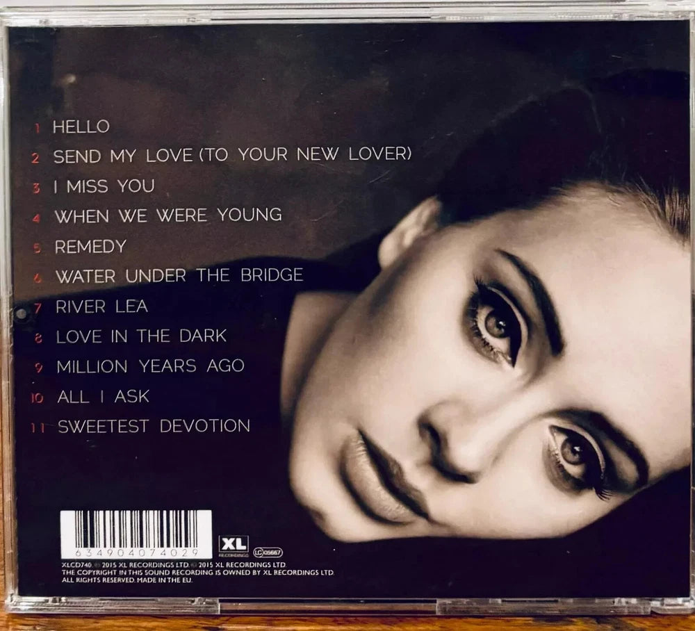 Adele 25 (CD 2015) Neo-Soul R&B Pop Rock Vocal XL Recordings *BDP image 1