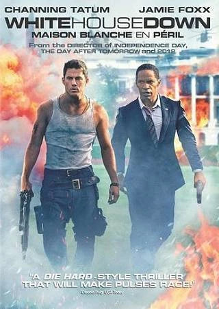 White House Down (DVD, 2013) Jamie Foxx Bilingual Action Thriller *GR3 image 0