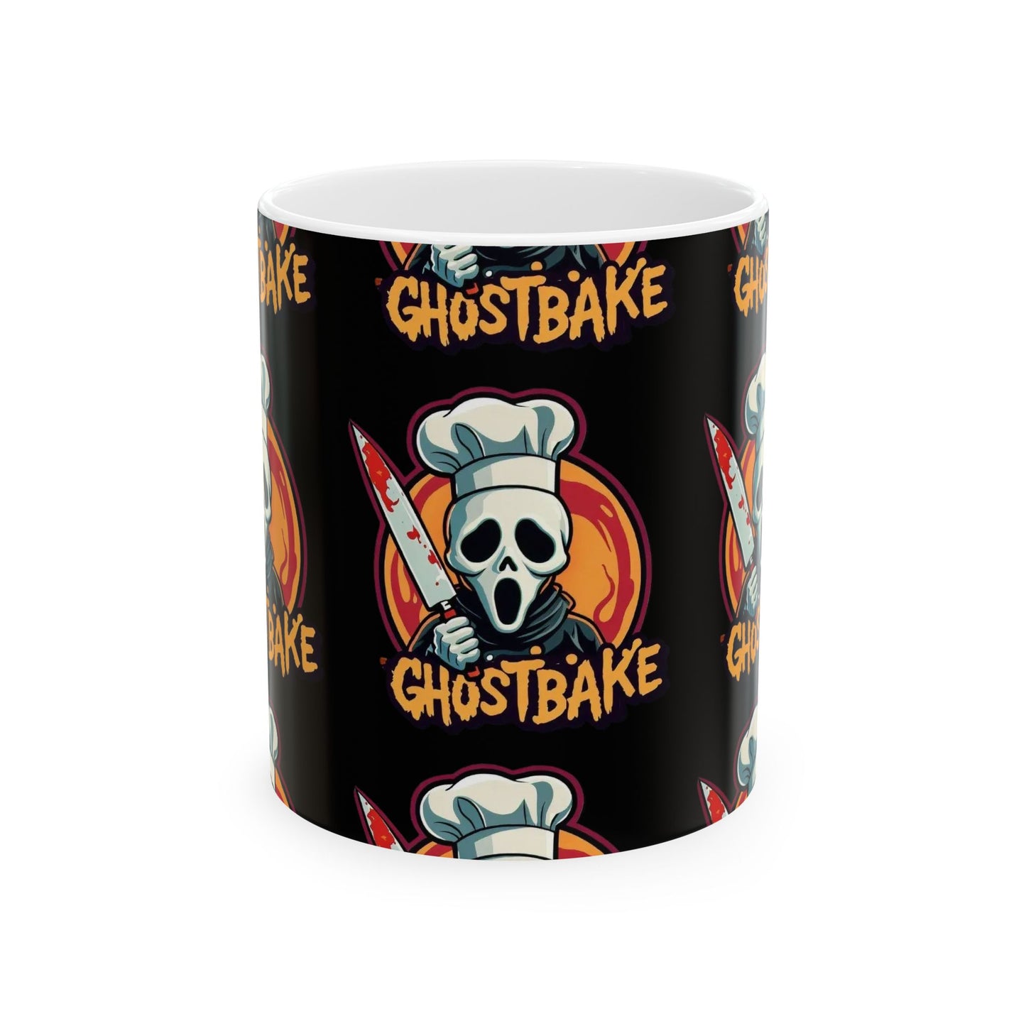 Ghostbake: The Killer Pastry Chef Ceramic Mug, (11oz, 15oz)