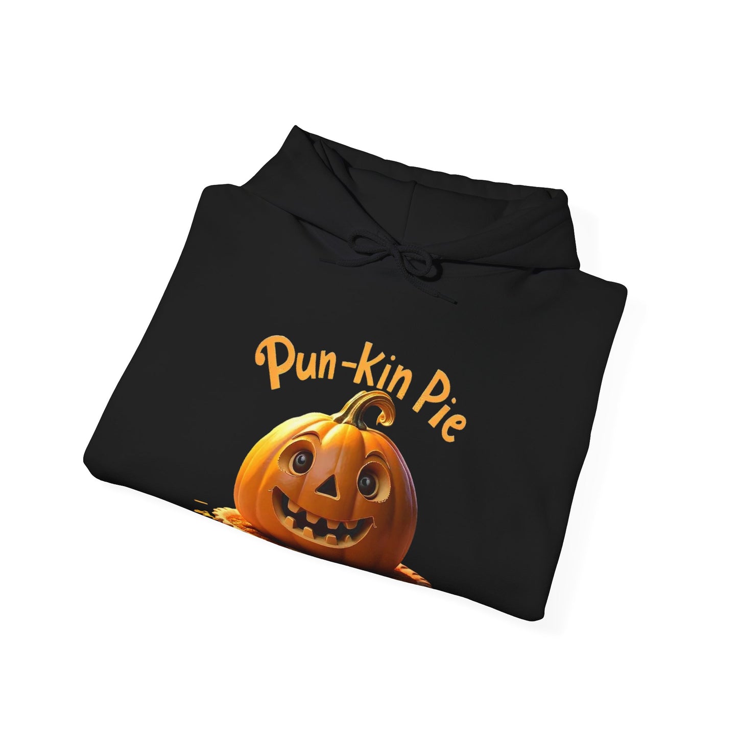 Cozy Pun-Kin Pie Hoodie - Soft Heavy Blend Sweatshirt for Fall