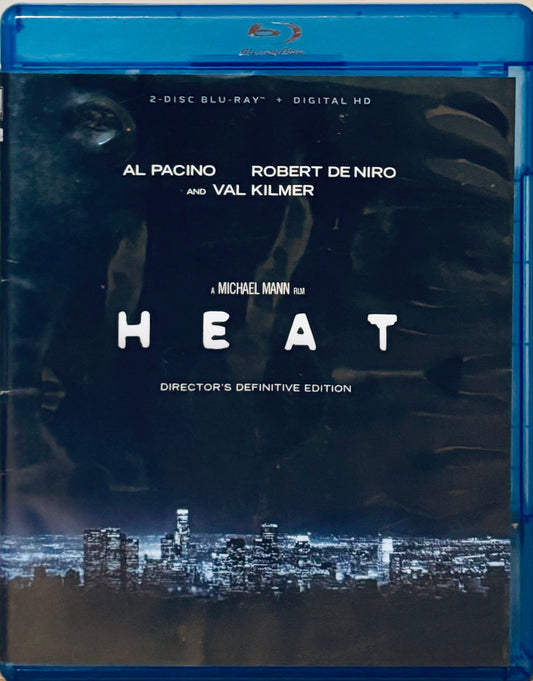 Heat Director's Definitive Edition (Blu-ray 1995) Thriller Fox *DISC ONE ONLY