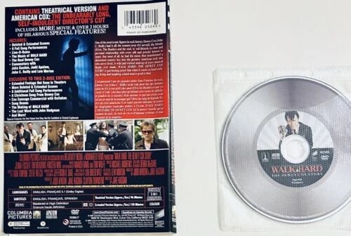 Walk Hard: The Dewey Cox Story (DVD, 2008) *DISC 2 & ART ONLY - NO DISC 1/FILM* image 1