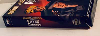 Abbott & Costello: Meet the Killer Boris Karloff [VHS] B&W Horror/Comedy image 1
