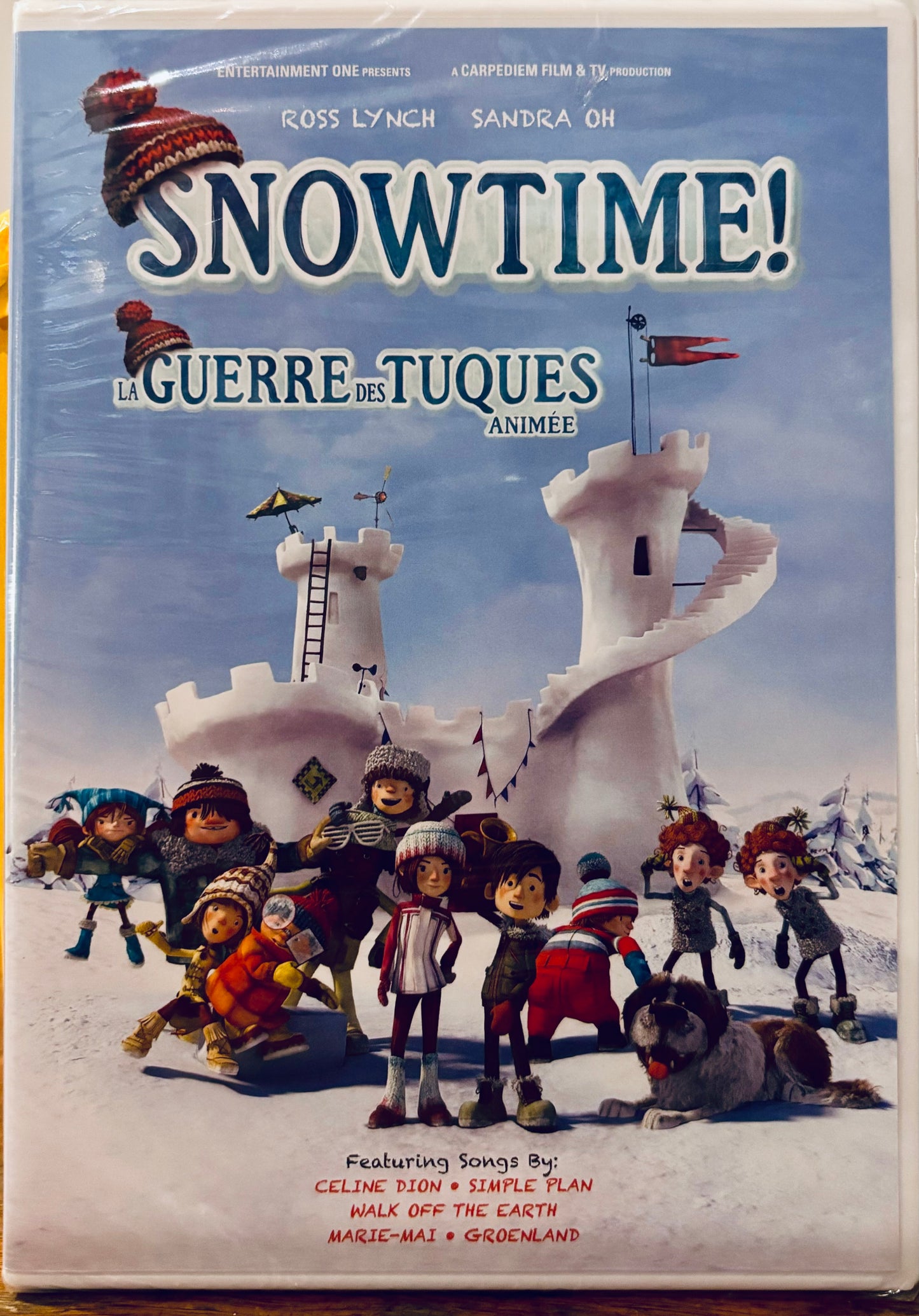 Snowtime! (DVD, 2016) En/Fr Animation/Family eOne Rare OOP Brand NEW