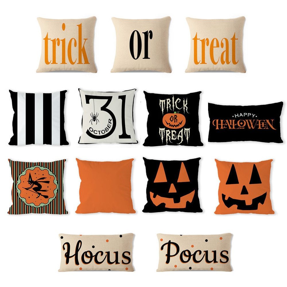 Funda de almohada de Halloween